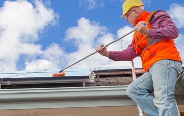 Glascoed soft wash roof cleaning